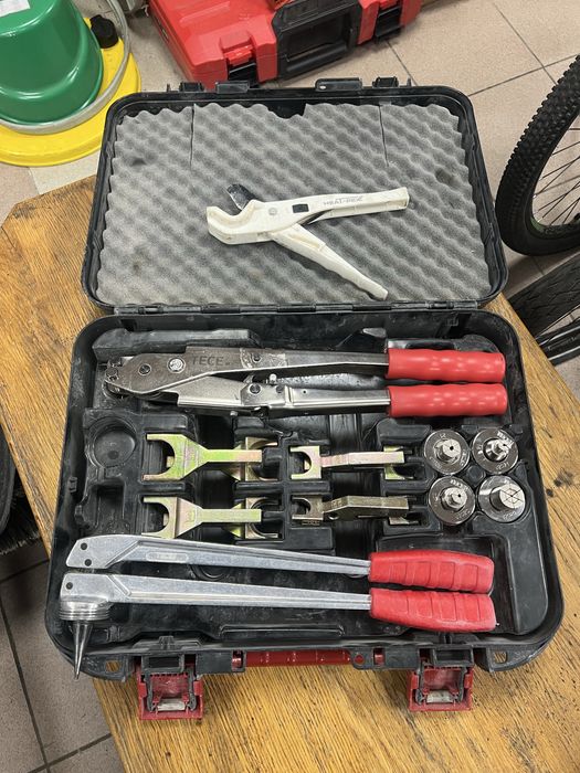 Инструмент для обжима TECE (калибровочный + зажимной) 14-32 мм