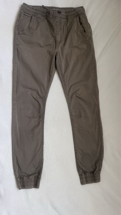 Стильні штани джогери джинси хакі чоловічі