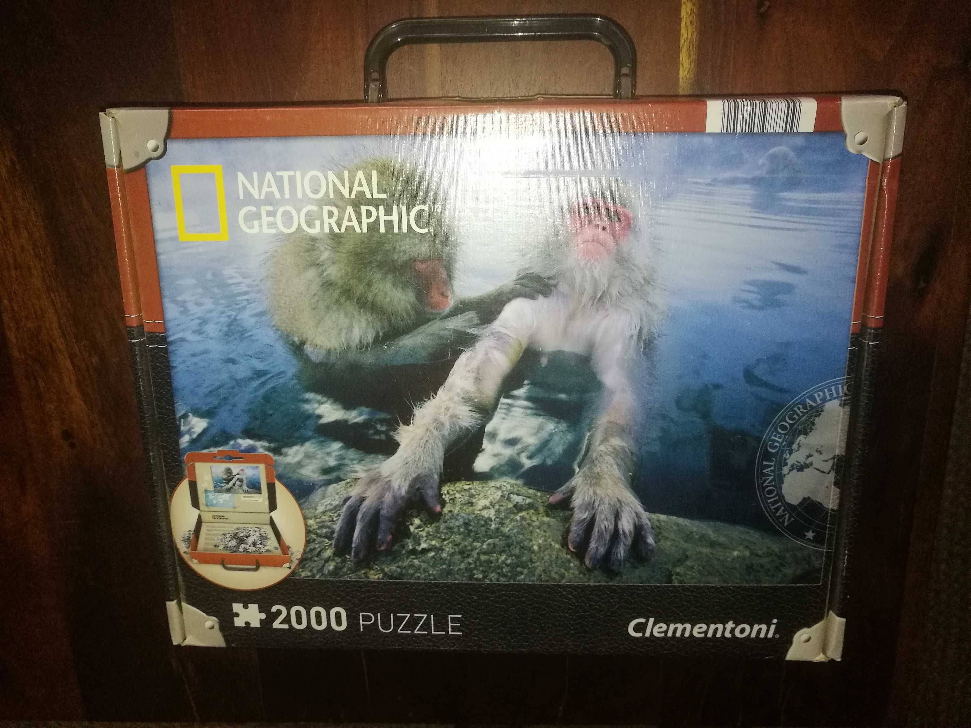 Puzzle National Geographic 2000 peças JAPANESE MACAQUES