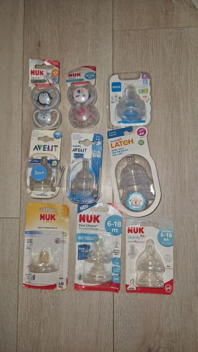 Соски на бутылочки:NUK , MAM , AVENT , munchkin