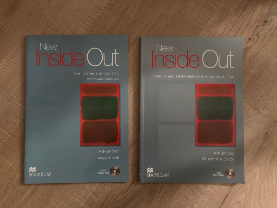 New Inside Out Advanced - zestaw workbook + student's book + 2x CD