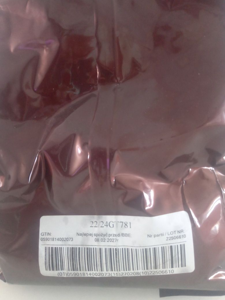 Kakao barima Extra dark 2 kg 22-24%