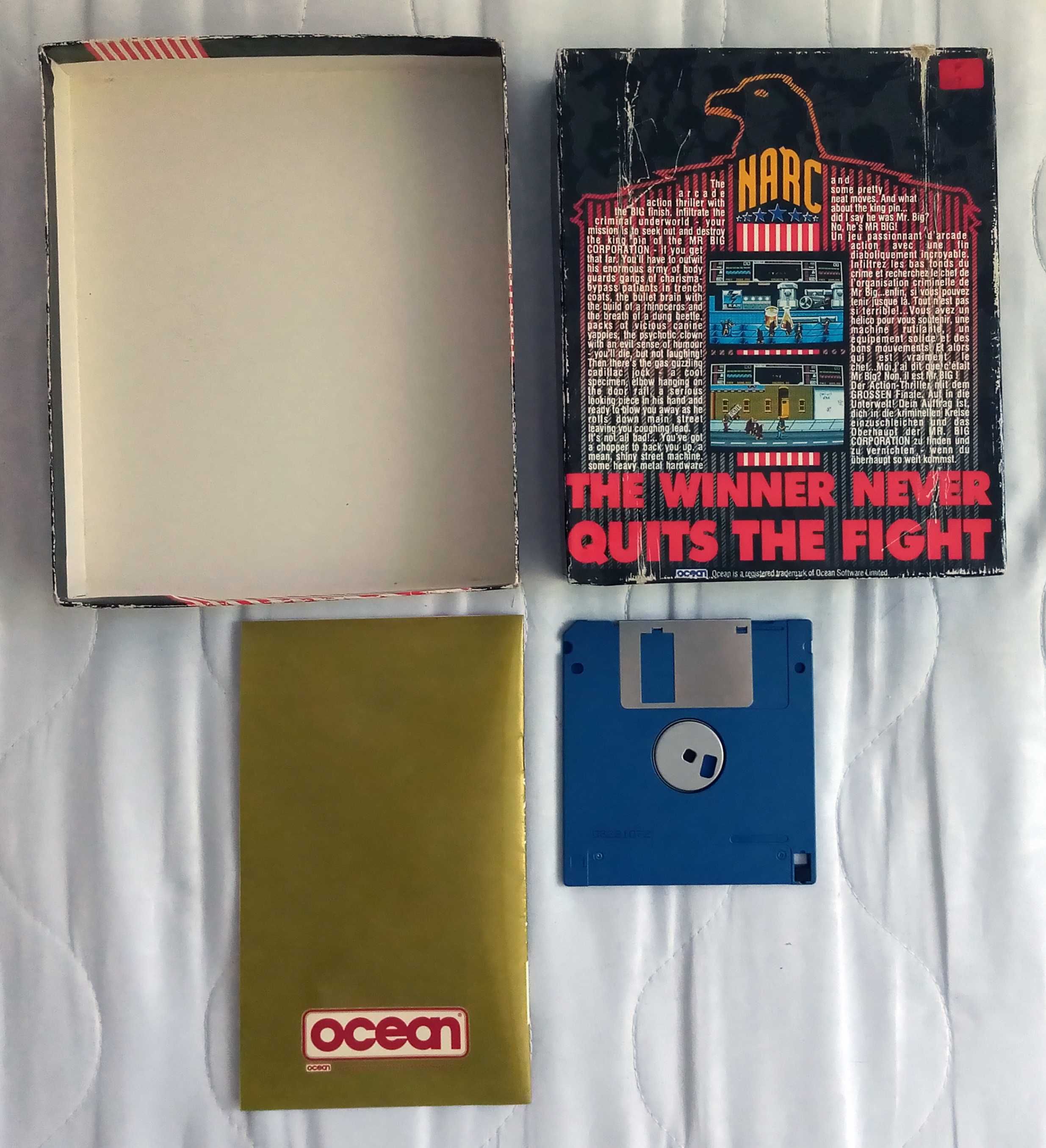 NARC Amiga Box Eng