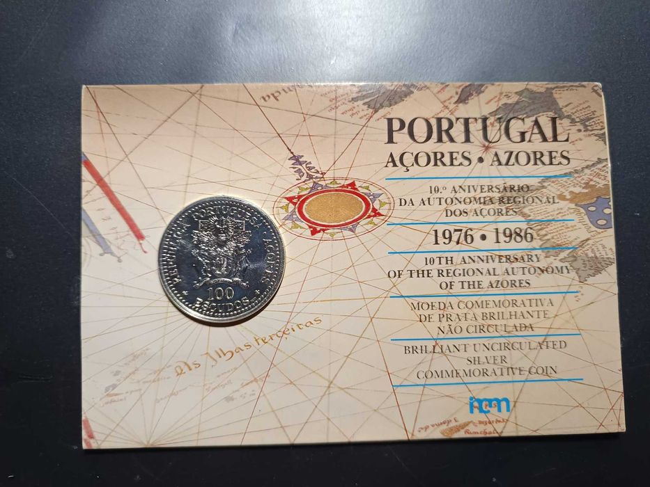 1986 – Prata BNC – 10º Aniversário da Autonomia Regional dos Açores