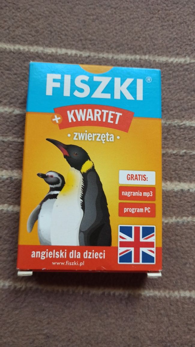 Fiszki j. angielski NOWE