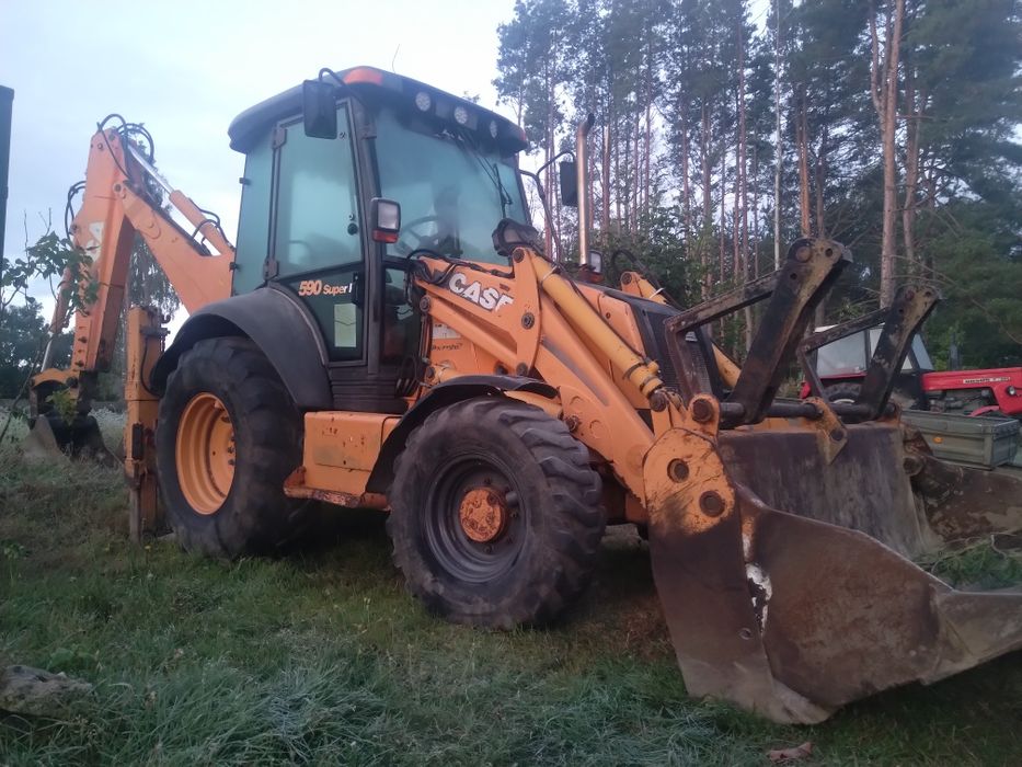 Koparko Ładowarka CASE 590