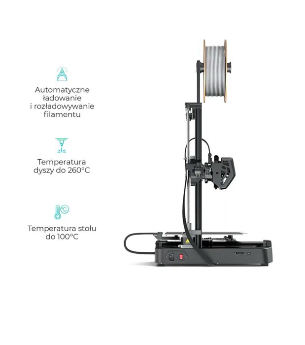 Drukarka 3D creality Ender -3 V3 SE,szybka precyzyjna,aut.poziomowanie