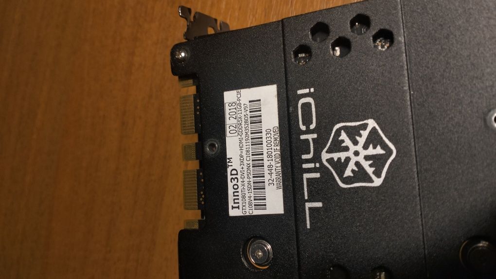 Видеокарта gtx1080ti 11gb ichill