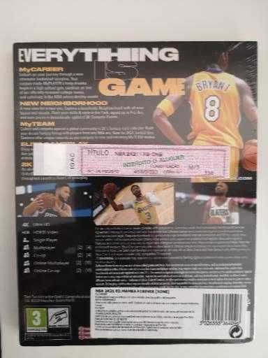 Nba 2k21 mamba forever edition xbox one e series X novo e selado