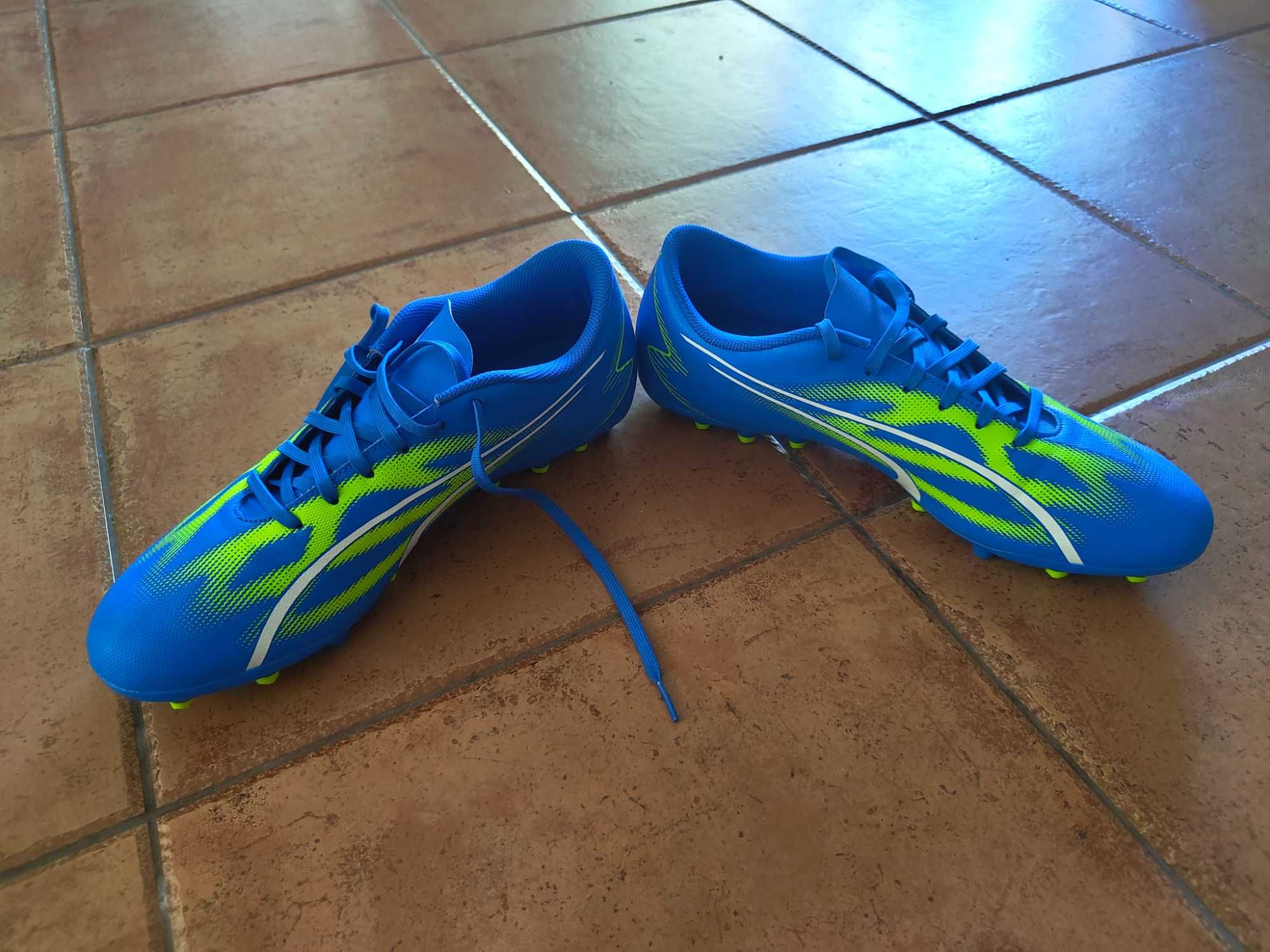 Chuteiras PUMA Ultra Play Mg Azul