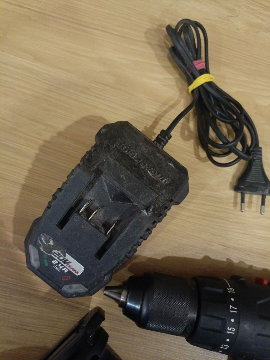 Wkrętarka 3 w 1 Parkside PKGA 20-Li bateria akumulator lisica