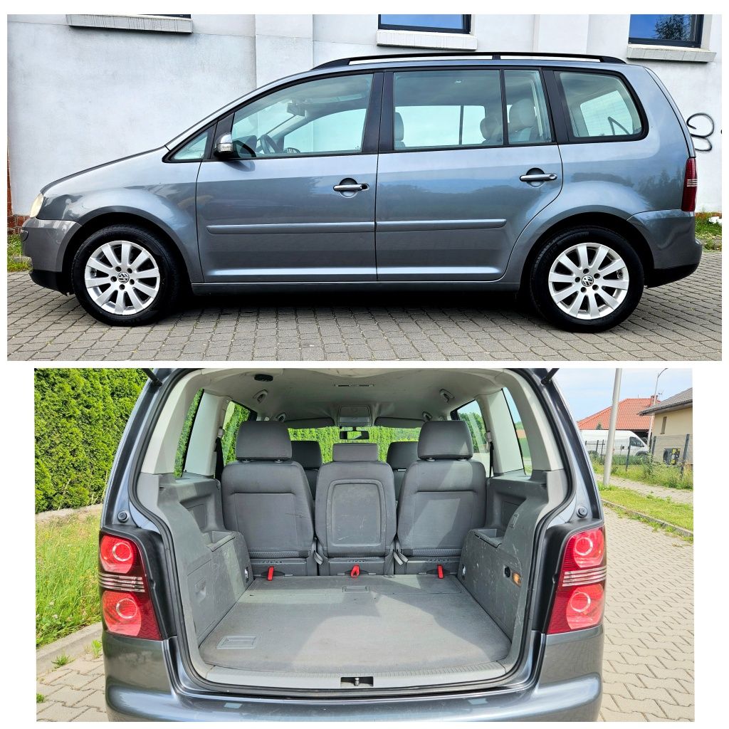 VW TOURAN 2.0 TDi !! KLIMA SPRAWNA , Nowe Kpl Sprzęgło !! Bez Rdzy !!