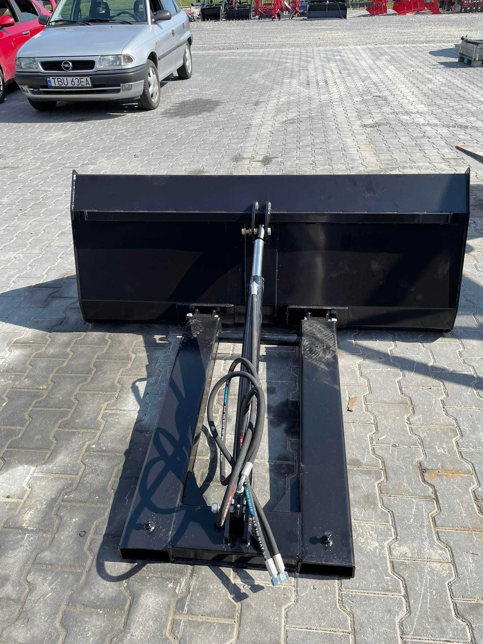 Łyżka na wózek widłowy widły 1,2 - 2,4m szufla z hydrauliką
