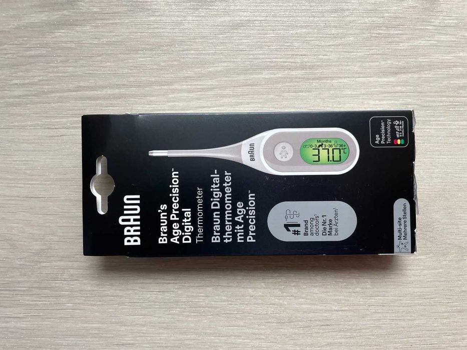 Braun PRT2000EU termometrcyfrowy z AgePrecision, szybki 8s pomiar_3004