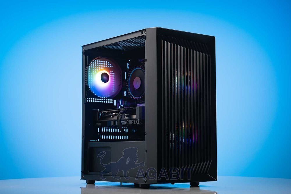 Обсидіан V4! i3-14100+RTX4060Ti+16Gb DDR4 ігровий комп'ютер игровой ПК