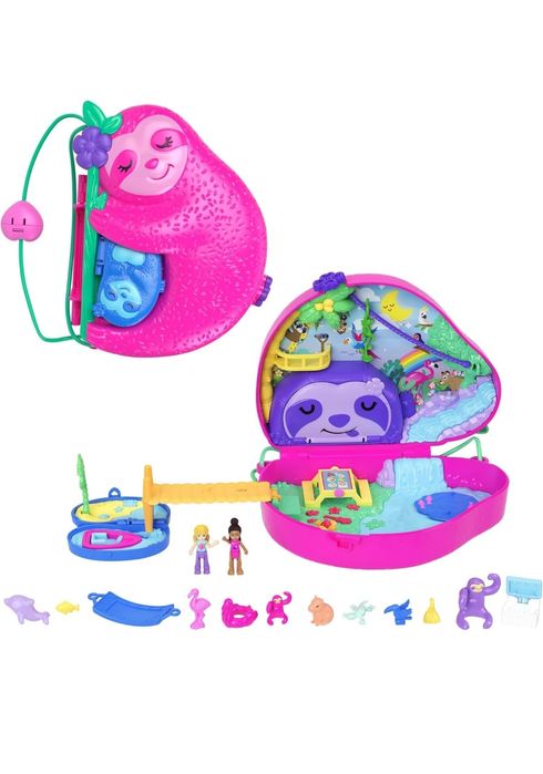 Ігровий набір поллі покет Лінивець polly pocket Sloth