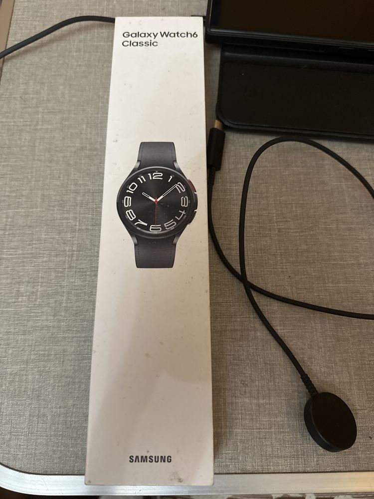 Продам смарт часи Samaung Watch 6 Clasic 43 mm