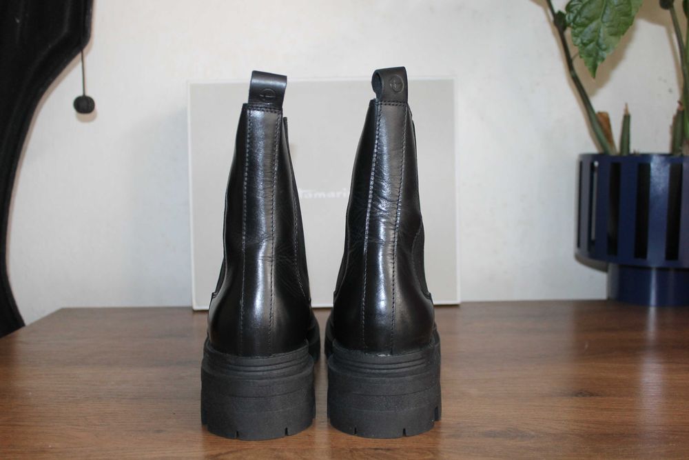 Шкіряні черевики, челсі Tamaris 42 розмір