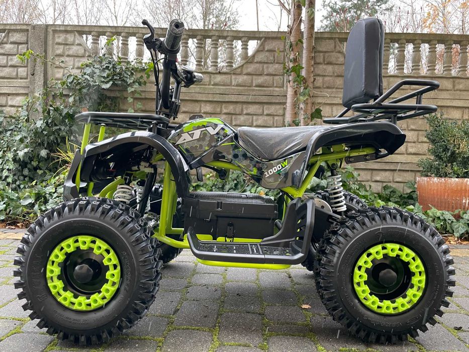 QUAD ELEKTRYCZNY DLA DZIECI 1000W | Duże koła | Pilot | Raty dostawa