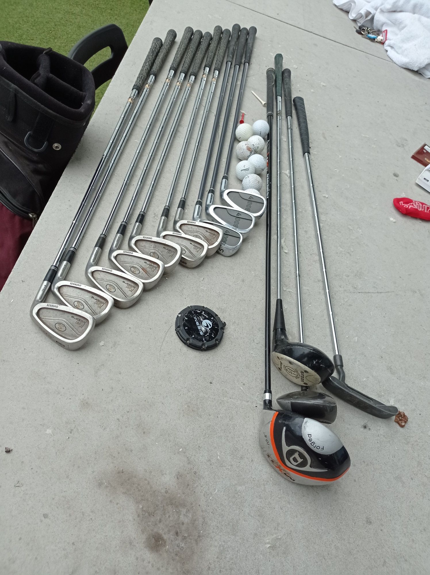 kit golf marca king cobra et matrix