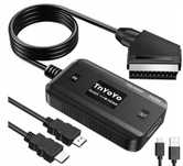 SCART na HDMI 1080p wideo konwerter audio