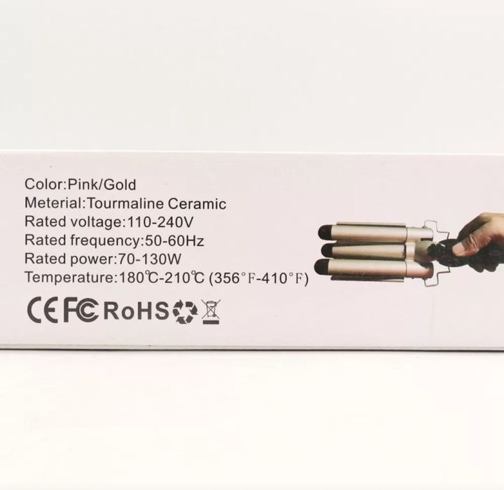 Тройная плойка, плойка, бігуді