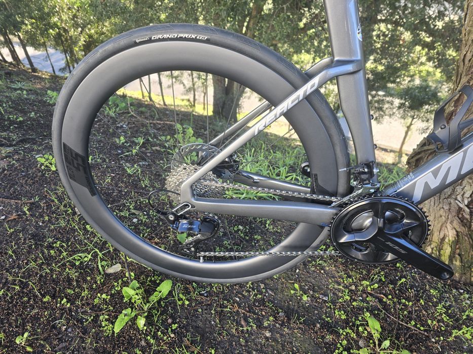 Merida reacto 12x2v rodas carbono