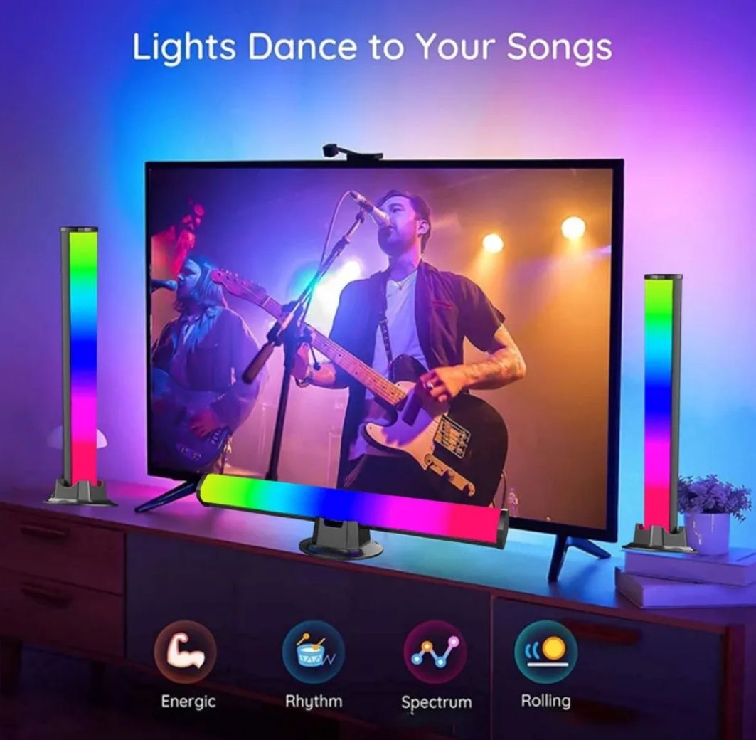 Lampada led Smart interativa ao som ambiente - RGB