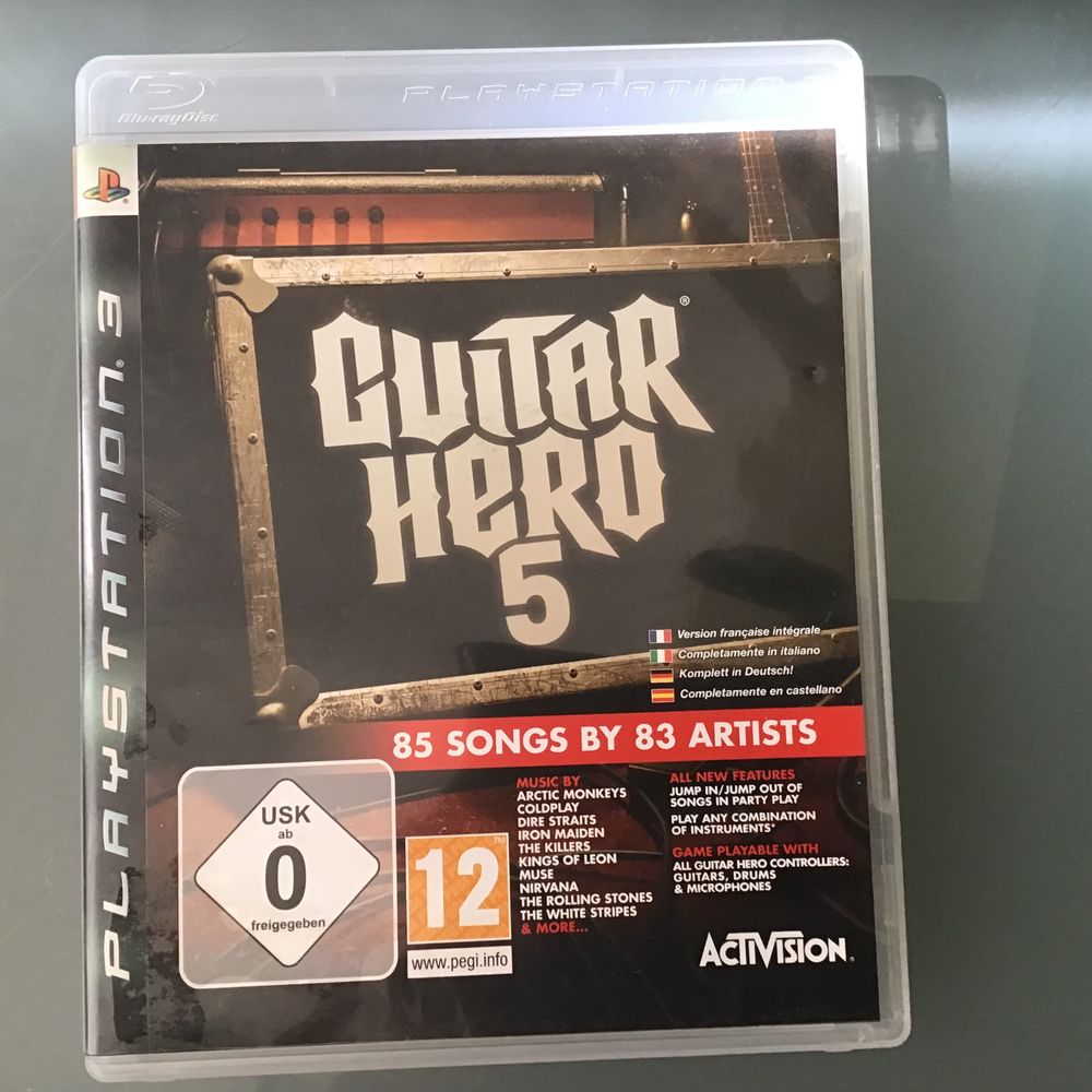 Games Guitar Hero PS3