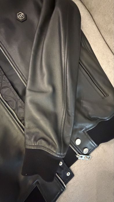 Philipp Plein – Leather Bomber