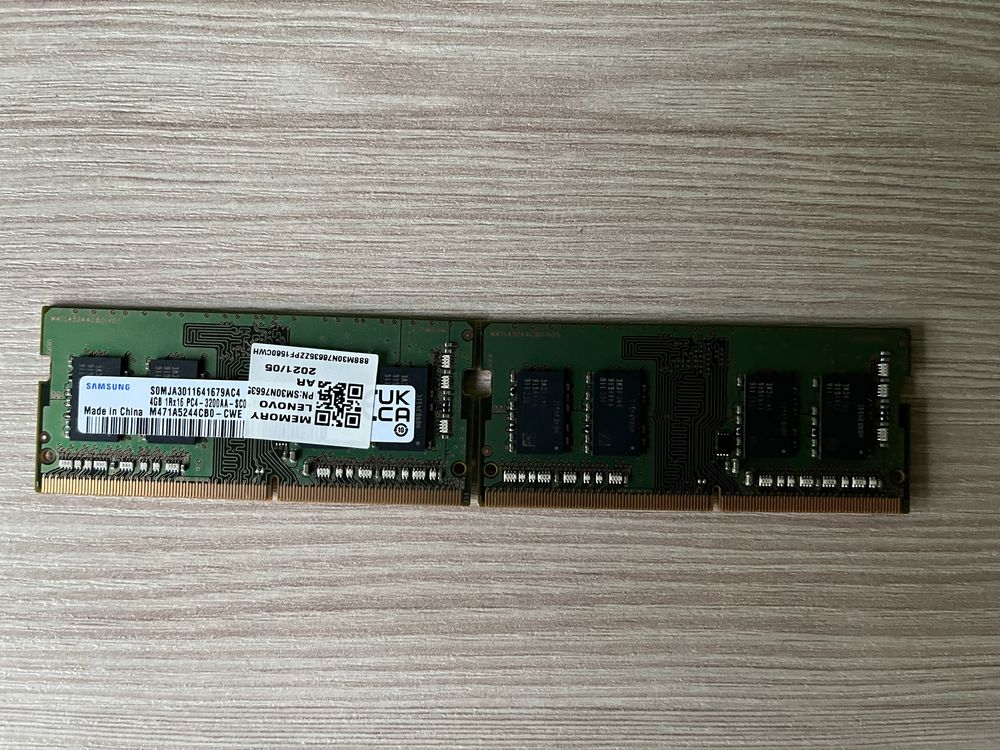Оперативна памʼять Samsung  8GB(4x2) SO-DIMM DDR4 3200 MHz