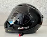 Capacete S NOVO Ls2 ff323 Arrow R Preto,Carbon/Kevlar.42% Descon.Tam S