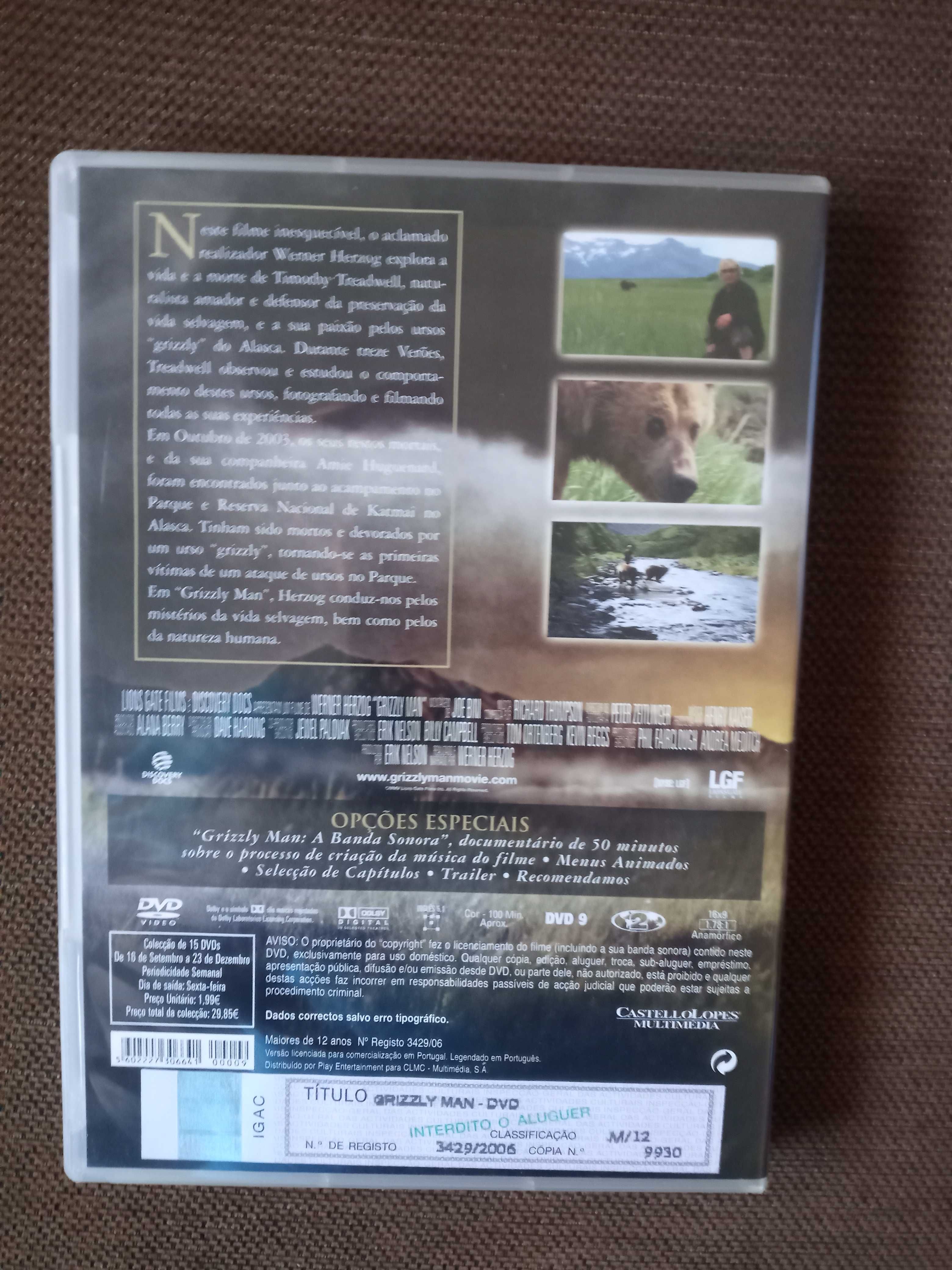 filme dvd original grizzily man