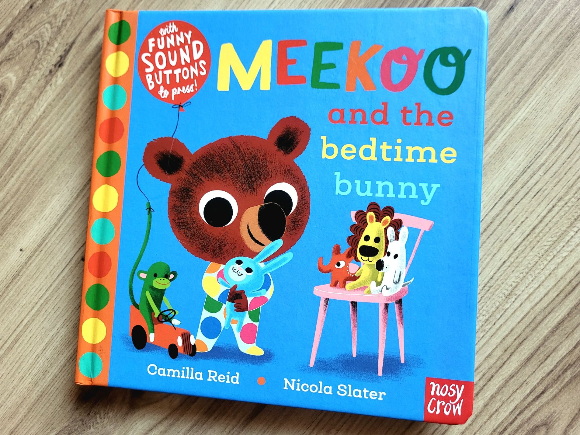 Meekoo and the Bedtime Bunny książeczka dźwiękowa po angielsku