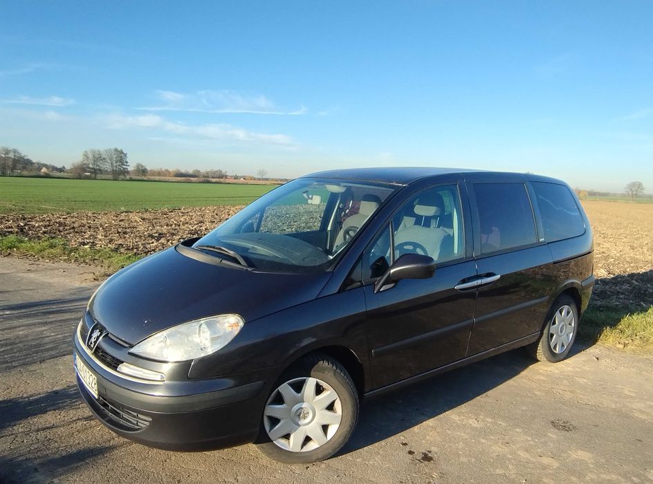 Peugeot 807, 1 właściciel, z polskiego salonu, klima, ważne BT i OC