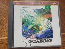 CD D.Shostakovich / The Taneyev Quartet / no.14,15 Mełodia 1991