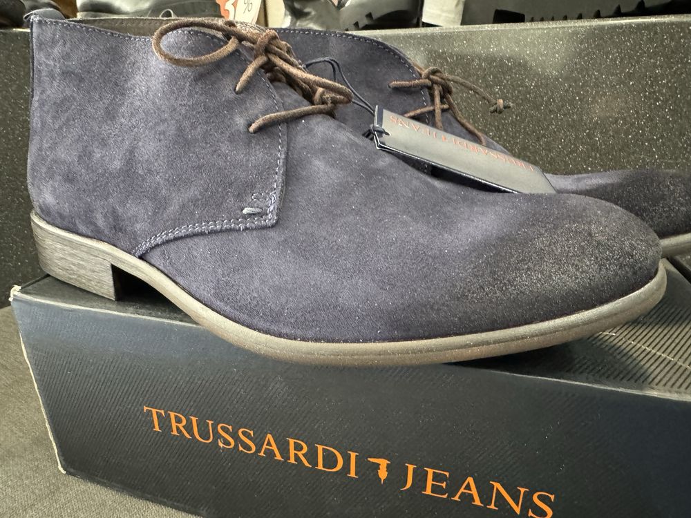 TRUSSARDI Nowe 100% Skóra