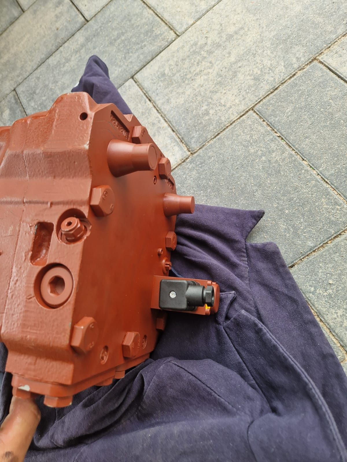 Silnik hydrauliczny Claas Jaguar HMV 135 Linde HPV 105