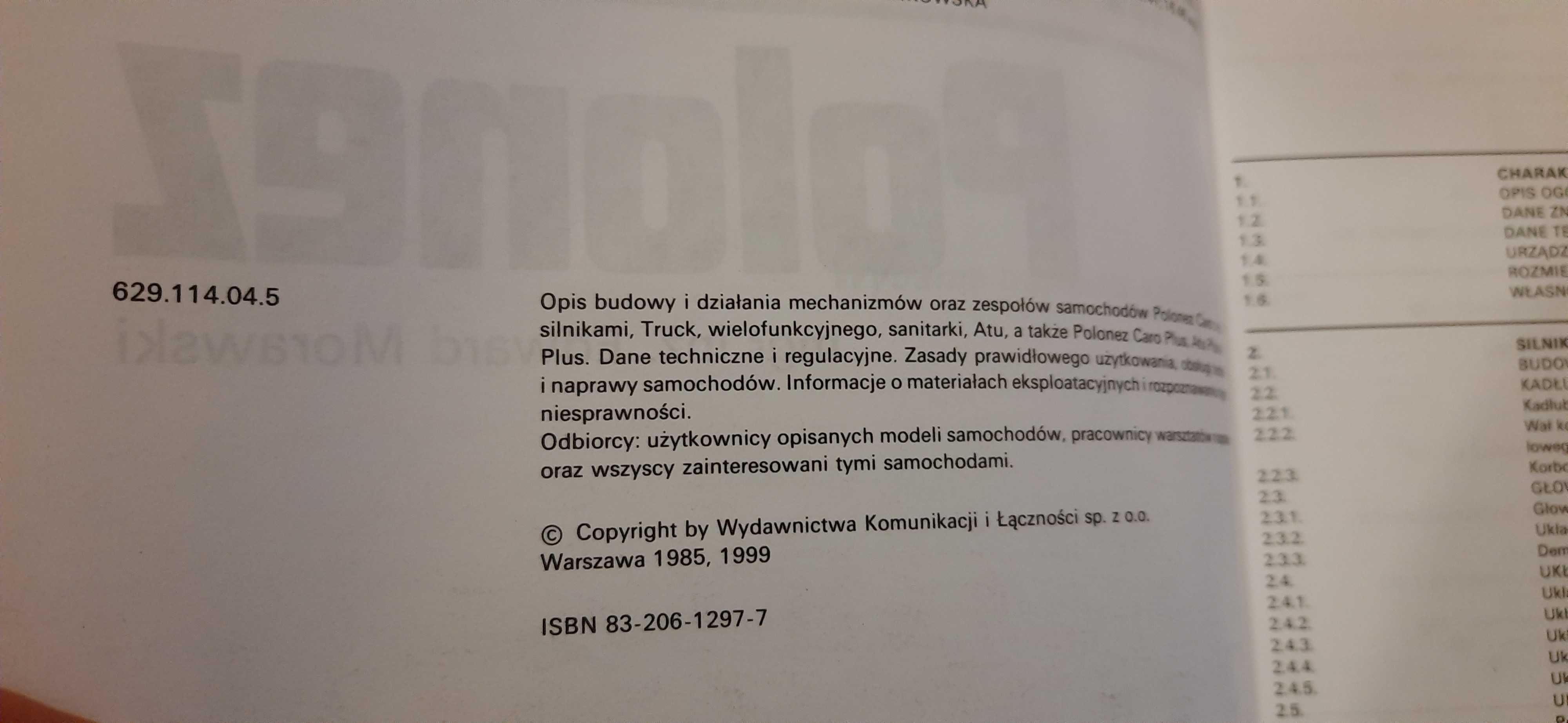 Polonez (książka dedykowana) - Sprzedam