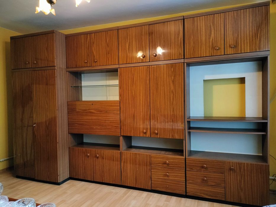 Meblościanka PRL Wysoki Połysk