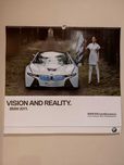 Kalendarz plakatowy ścienny oryginalny BMW 58 x 54 cm.
