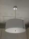 Szklana lampa wiszą