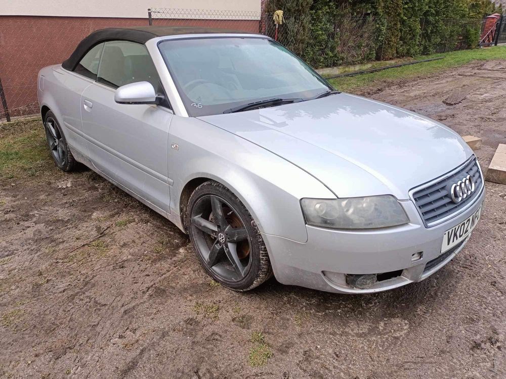 Audi A4 b6 cabrio cala na czesci LY7W