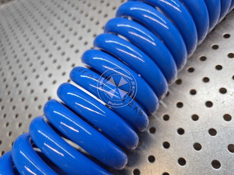 Wąż pneumatyczny 15m PU wąż spieralny przewód pneumatyczny spiralny