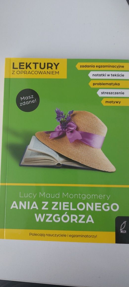 Ania z Zielonego Wzgórza- Lektury z opracowaniem