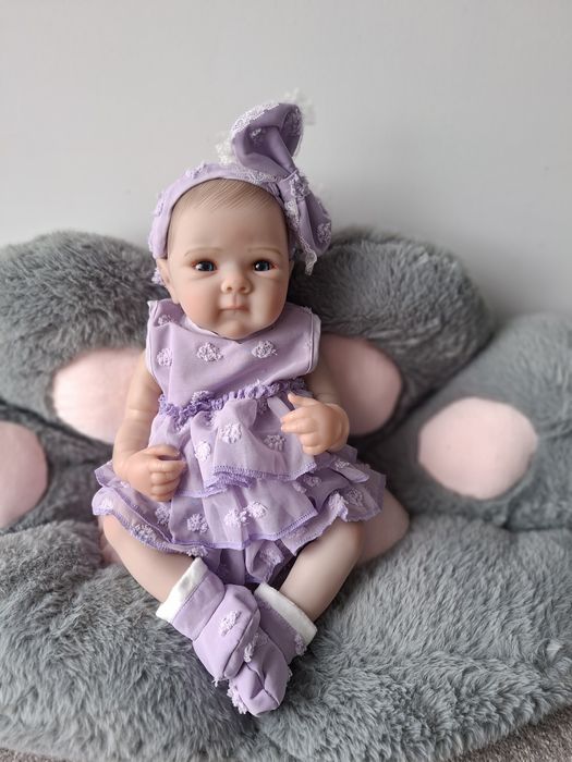 Lalka jak żywe dziecko reborn piękna NOWA duża 46cm , cala gumowa , br
