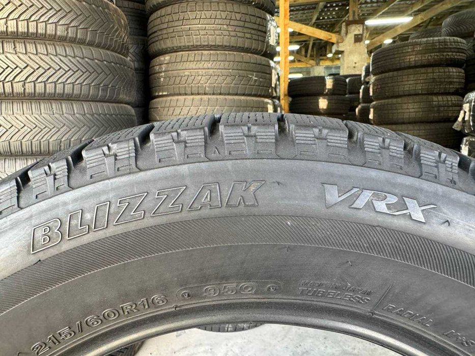 Шини зимові 215/60 R16 BRIDGESTONE BLIZZAK VRX 6mm