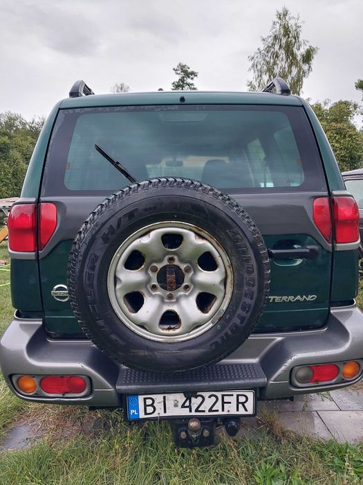 Nissan Terrano II 2002r 2953ccm diesel 229000km ZIELONO-CZARNY