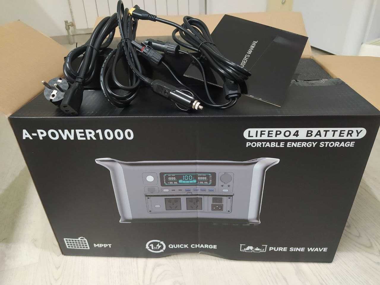 Зарядна Станція AP1000 (AP-1000/UAPOW)-1800 Вт. (LiFePO4) в наявності