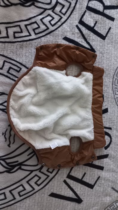 Теплая куртка - жилетка  для собаки